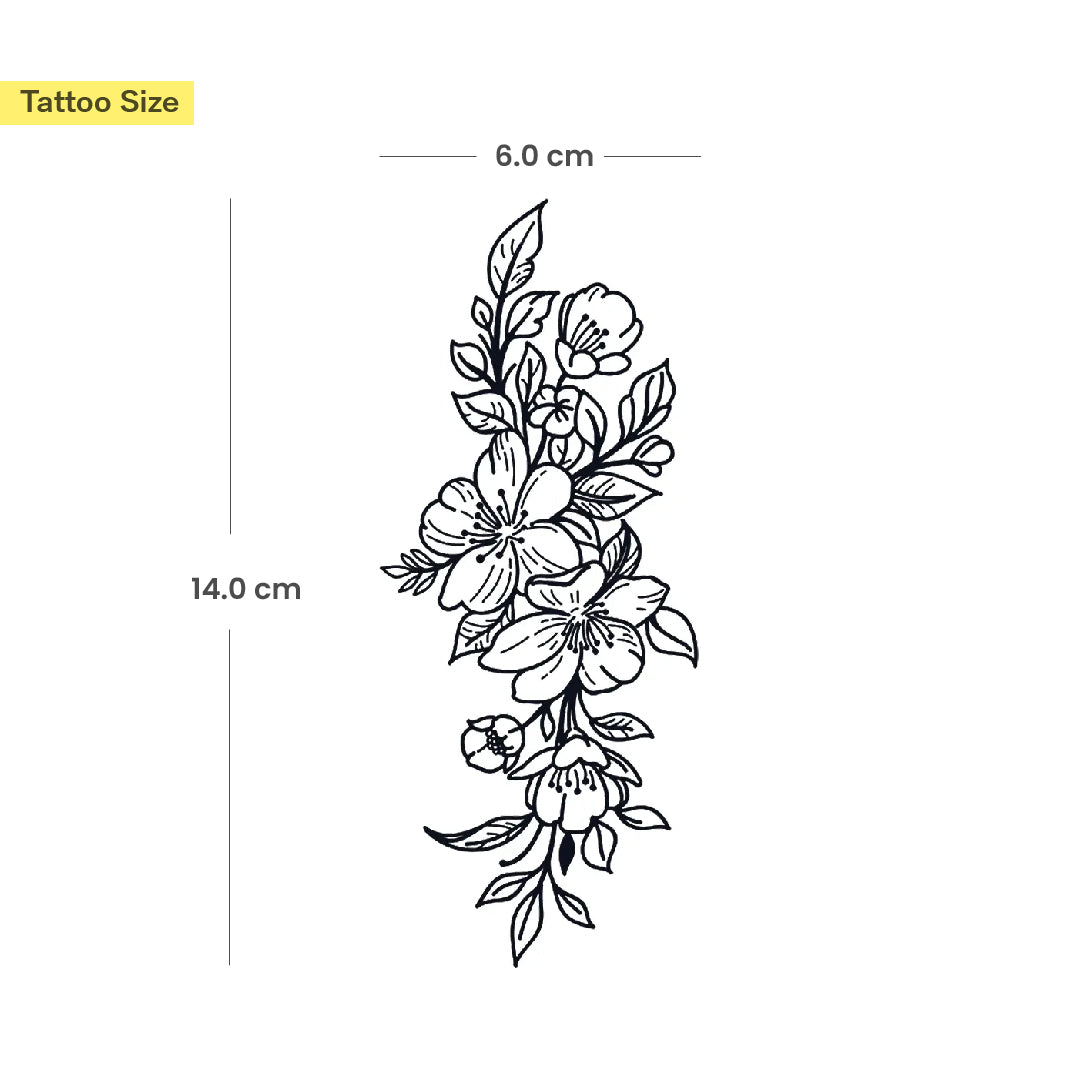 Flowers composition