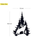 Wolf in the forest