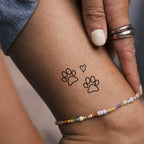 Paw prints